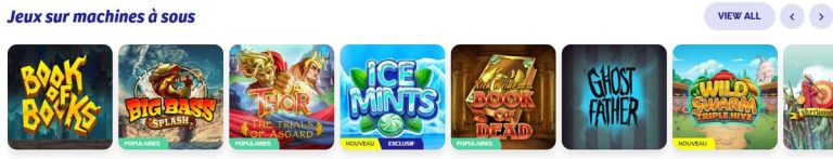 Playojo Casino machines à sous