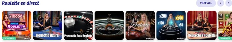 Playojo Casino Roulette live